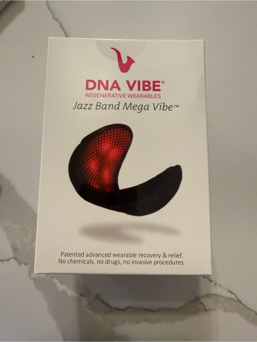 DNA VIBE Jazz Band Mega Vibe Wearable Massager, Rechargeable Vibration